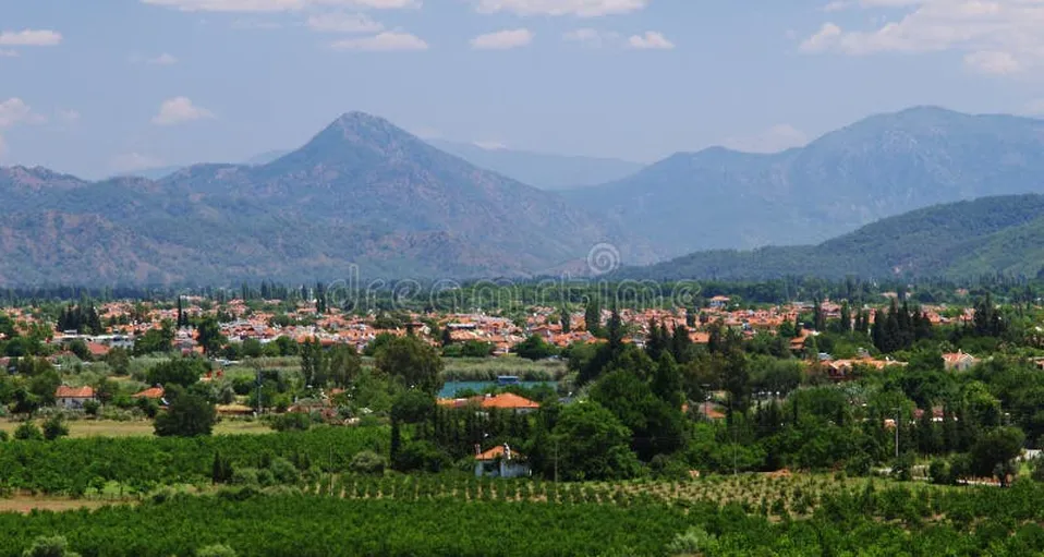 Authentic Turkish countryside scenery